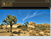 Tablet Screenshot of alamrealty.com